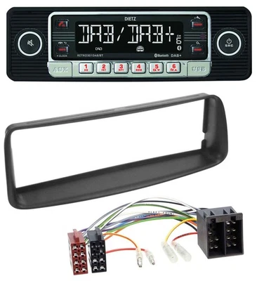 Dietz USB DAB MP3 Bluetooth Autoradio für Peugeot 206 (ab 1998) - Bild 1 von 4