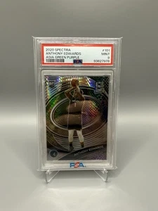 2020 Spectra #101 Anthony Edwards Green / Purple Rookie /25 - PSA 9 (POP 5) - Picture 1 of 2