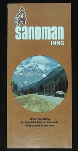 Sandman Inns, British Columbia, Travel Brochure - Picture 1 of 2