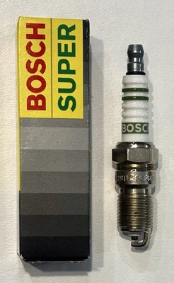 Bosch 7578 HR9DC  Super Spark Plug for Mercedes W124 W126 W201 - Set Of 10 - Image 1 of 2