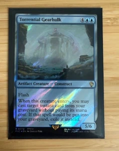 Torrential Gearhulk (Surge Foil) Commander: Final Fantasy Foil NM - Picture 1 of 2