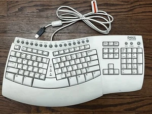 Dell by Microsoft Ergonomic Natural USB Keyboard Pro Model No. RT9403 - Picture 1 of 7