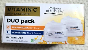 NEU VERSIEGELT Bellyssima Vitamin C mit Sheabutter Duo Pack Creme Italien 2x1,7oz/50mL - Bild 1 von 4