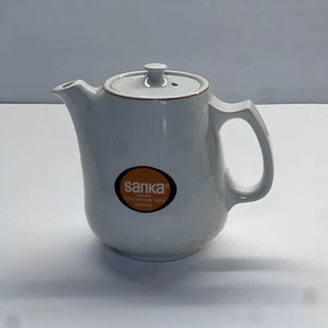 *Sanka* Marke 97% koffeinfrei Einzelportion Vintage Werbung Kaffeekanne - Bild 1 von 8