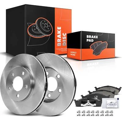 前盘制动器转子和陶瓷刹车片套件适用于道奇 Neon Plymouth Neon — 第 1/4 张图片