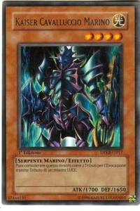 CARTA YU GI OH - KAISER CAVALLUCCIO MARINO - DPKB-IT017 - RARA -  IN IT - Foto 1 di 1