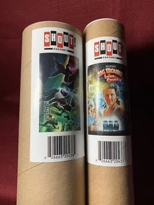 SCREAM FACTORY MOVIE POSTER LOT (2) Big Trouble In Little China NEW Jack Burton - Picture 1 of 3