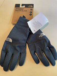 The North Face WindWall CloseFit Tricot Men's Gloves Monterey Blue Sz Medium NEW