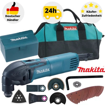 Makita TM3000CX6 Multifunktionswerkzeug 320W Zubehör Multifunktionswerkzeug-Set - Bild 1 von 4