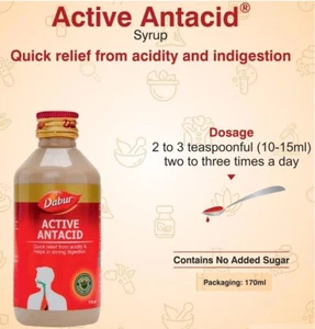 5x Dabur Active Antacid Relief In Acidity Effectively, Helps In Strong Digestion - Picture 1 of 4