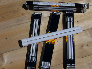 LOT 18 LAMPES DOUBLE TUBE Fluorescent Ampoule EFL INC 24W 830 1CT 2G11 4B Mazda 