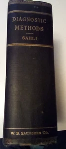 1907 Medical Book, A Treatise On Diagnostic Methods of Examination, Sahli - Picture 1 of 7