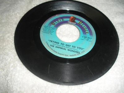 The Imperial Wonders Trying To get To You/When I Fall In Love Northern Soul 1969 - Image 1 of 2