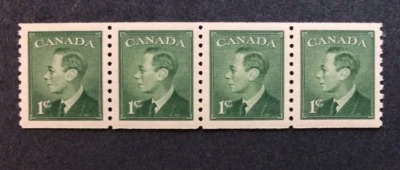 BroadviewStamps Canada #295 MNH XF strip of 4.  Perfect! - Image 1 of 2