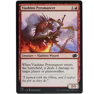 x4 Viashino Pyromancer J22 Playset MTG M/NM Common Red Creature Viashino Wizard - Picture 1 of 3