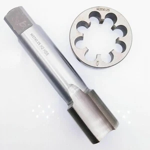 New 1pc HSS M37 x 1.25mm Tap & M37 x 1.25mm Die Metric Thread Right Hand - Picture 1 of 1