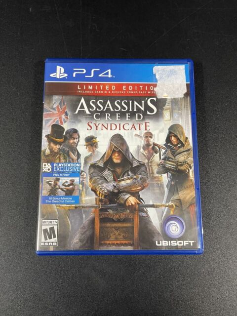 Ps4 - Assassin's Creed Syndicate Limited Edition Sony PlayStation 4 Br –  vandalsgaming