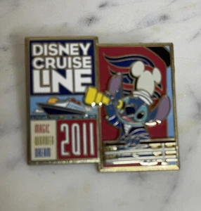 DISNEY DCL CRUISE LINE 2011 MAIDEN VOYAGE POSTER DREAM SHIP MICKEY LEPIN - Picture 1 of 4