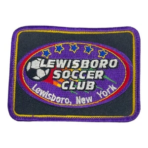Lewisboro New York, Lewisboro Soccer Club Embroidered Sew On Patch - Picture 1 of 4