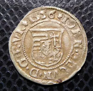 UNGHERIA - TRANSILVANIA / IOHAN II. SIGISMONDO - DENARIO ARGENTO / 1556 N-P - Foto 1 di 6