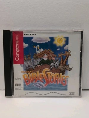Children’s BIBLE STORIES COMPTONS NEW MEDIA Win/Mac CD-ROM 1996 - Image 1 of 2