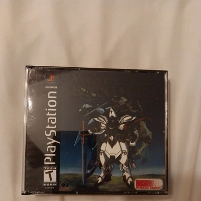 Vanguard Bandits PS1  tested No demo disc or manual reprint art*see description* - Image 1 of 4