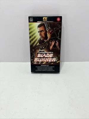 Blade Runner VHS Embassy 1380 Not Rated 1986 Movie Harrison Ford No UPC - Image 1 of 4