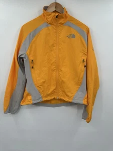 Thrashed! The North Face Jacket Womens Size S/P Yellow Zip Up Flight Series Read - Picture 1 of 8
