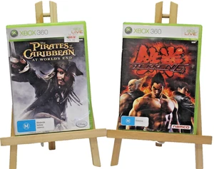 XBOX 360 Juego Piratas del Caribe En el Fin del Mundo Tekken Estuche Manual 6 Discos - Imagen 1 de 17
