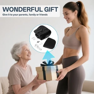 Electric Heating Massage Pad for Back, XL Heated Waist Belt Wrap with 3 Fast - Foto 1 di 6
