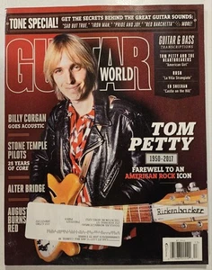 GUITAR WORLD Magazine From 2017 Good Condition Tom Petty - Picture 1 of 3