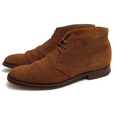 CROCKETT & JONES CHILTERN Chukka Boots Suede Brown Size 7E Men's - Image 1 of 4