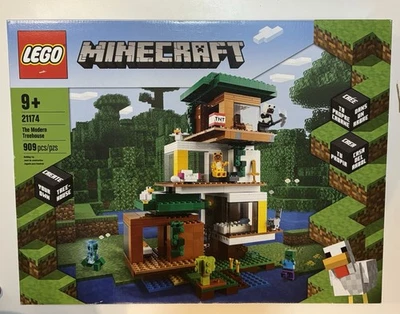 LEGO Minecraft 21174 | The Modern Treehouse | Brand New/Retired | 909 Pieces - Image 1 of 4