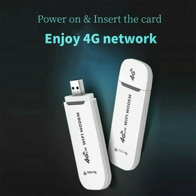Mobile Broadband 150Mbps Modem Sim Card Unlocked 4G LTE WIFI Wireless USB Dongle - Image 1 of 4