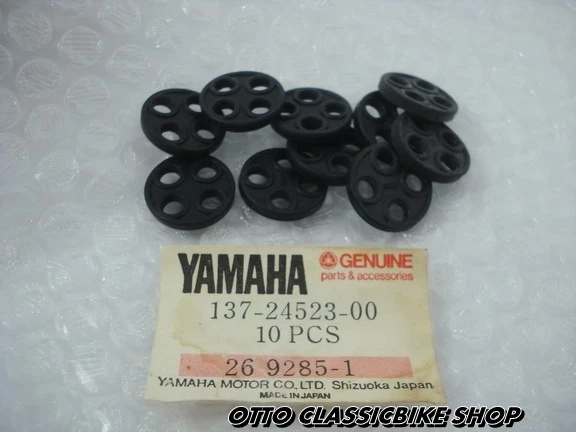 YAMAHA DT125 DT175 YA6 YAS1 YCS1 YL1 YL2 YR1 YR2 XS1 XS2 DS7 PETCOCK GASKET /10 - Image 1 of 1