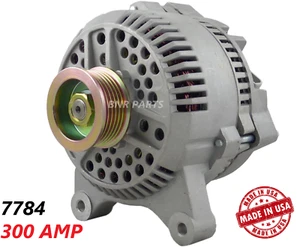 300 AMP 7784 Alternator Ford Lincoln Croen Vic Town Car High Output Performance - Picture 1 of 2