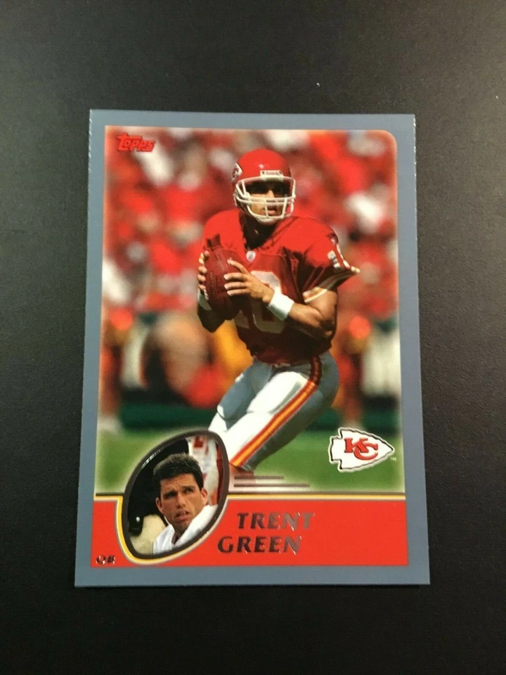 2003 Topps # 34 TRENT GREEN Kansas City Chiefs Sharp LOOK !   - Image 1 of 1