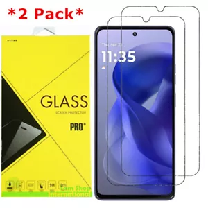2P For Motorola moto g 5G/Power/play/stylus 2025 Tempered Glass Screen Protector - Picture 1 of 9