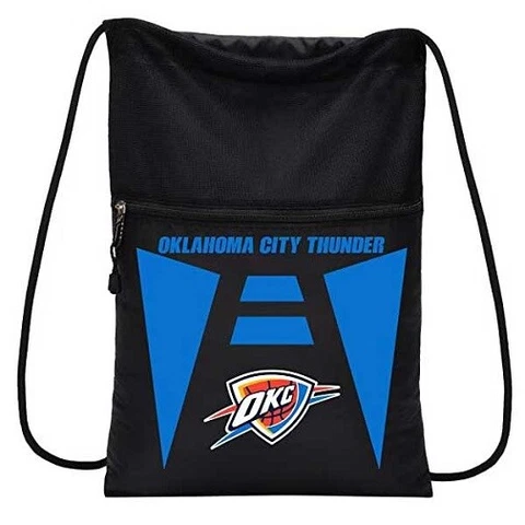 Oklahoma City Thunder NBA Cinch Back Sack Drawstring Bag Cover