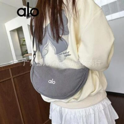 Bolso de hombro de pana para mujer al&o Foto 1 de 4