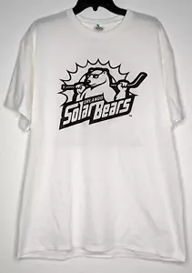 National Hockey League Orlando Solar Bears White Shirt Men's Size XL Delta Tag - Picture 1 of 9