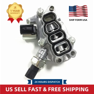 Vtec Solenoid Spool Valve w/Gasket For Honda Accord V6 15810RKBJ01 2005-2007 - Image 1 of 4