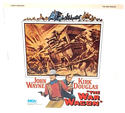 "The War Wagon" Extended Play Laserdisc Movie LD - John Wayne And Kirk Douglas - Image 1 of 4