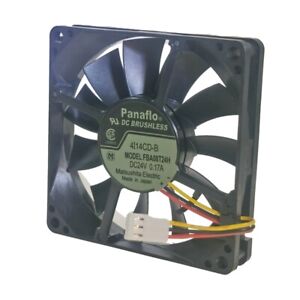 For FANUC FBK08T24H DC24V 0.17A 3-Pin 80*80*15MM FANUC Cooling Fan Replacement