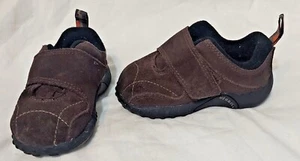 Merrell Jungle Moc Strap Junior Espresso Baby Shoes sz 4 - Picture 1 of 5