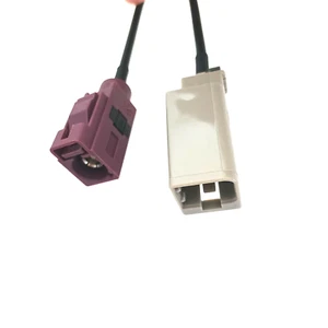GT5-1PP Macho Enchufe a Fakra D Jack Mujer RG174 15cm Cablecar GPS GSM Antena - Imagen 1 de 3