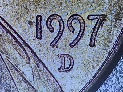 1997 D - Lincoln Memorial Cent ERROR  DDO - Image 1 of 4
