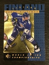 1994-95 Upper Deck SP Janne Niinimaa WJC RC #162