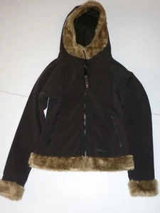 Marmot Women's Hooded Jacket, Faux-Fur Trim, Zip Front, XS - Picture 1 of 5