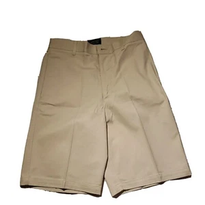 Sz 30 Mens Clipper Shorts Stone 100% Cotton Flat Front. NWT. 9.5" Inseam - Picture 1 of 5